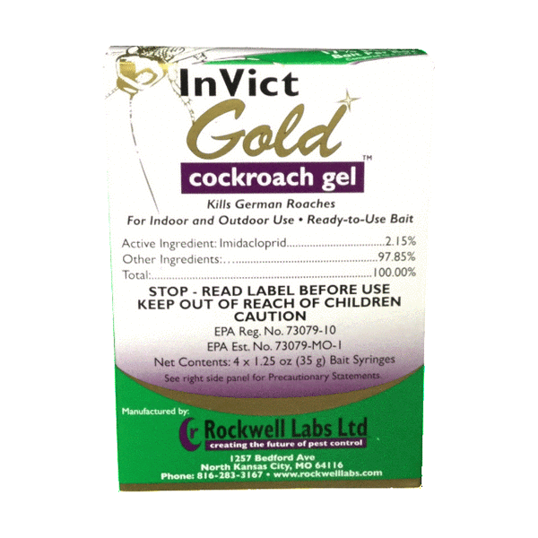 Invict Gold Roach Gel Reservoir 4x